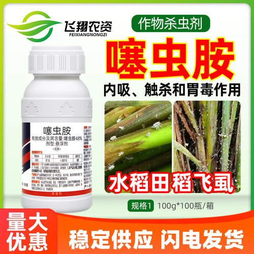 战千盾48%噻虫胺水稻田稻飞虱韭蛆蓟马蒜蛆黑头蛆地下害虫杀虫剂
