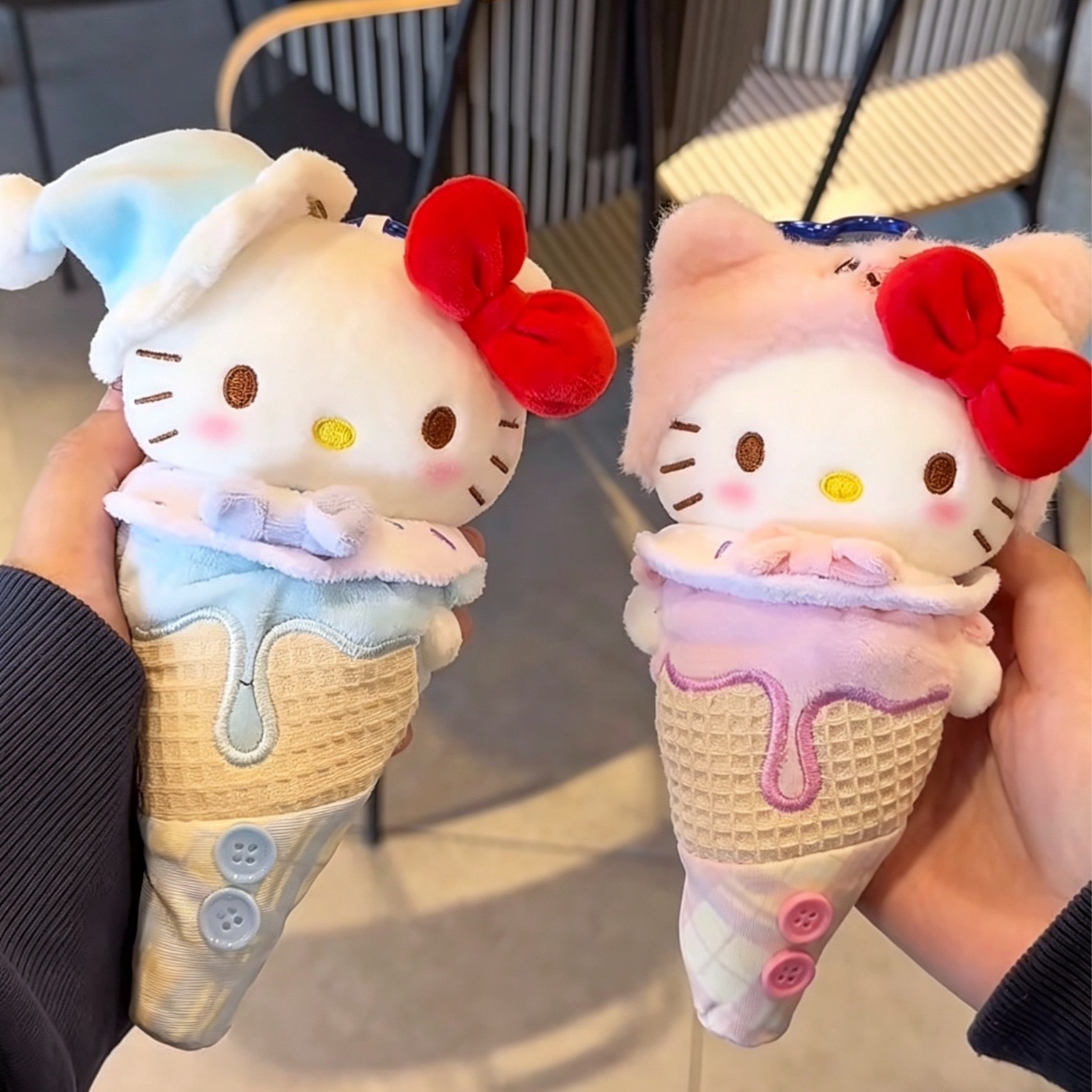 日本正版甜筒冰淇淋hello