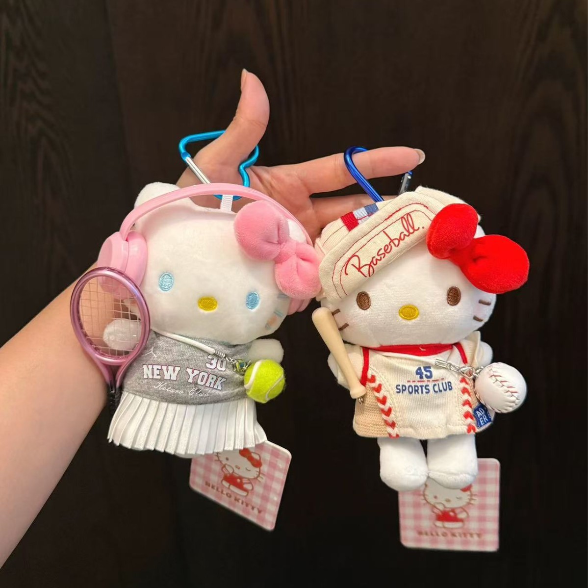 日本正版网球凯蒂猫包包