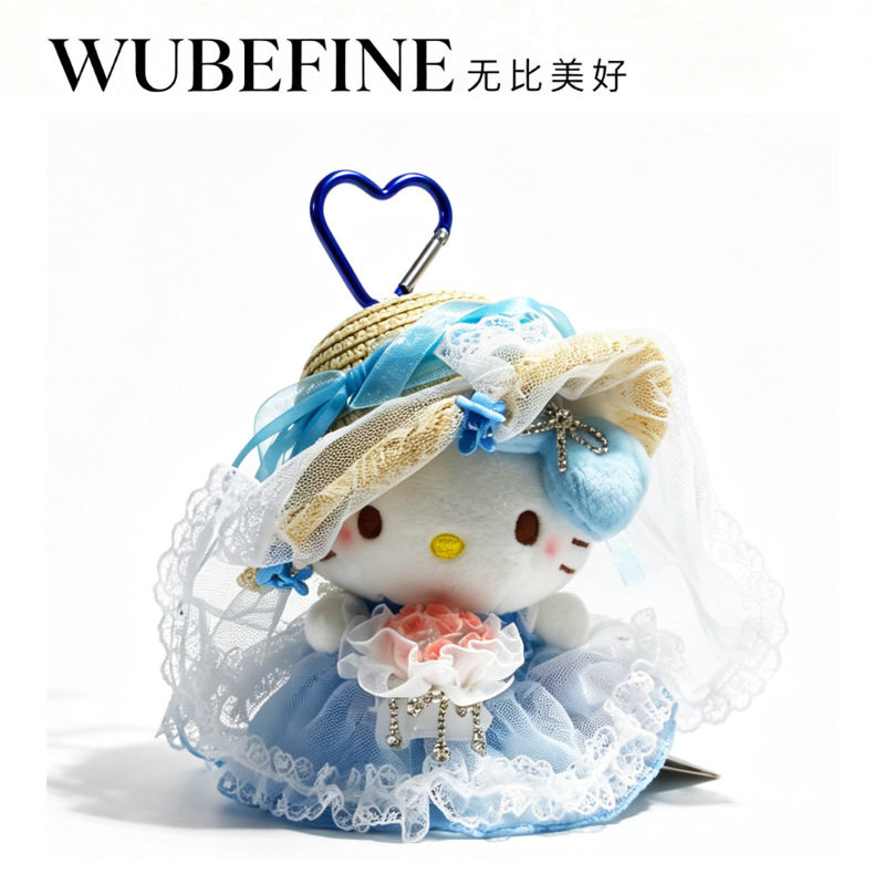 日本正版婚纱hellokitty