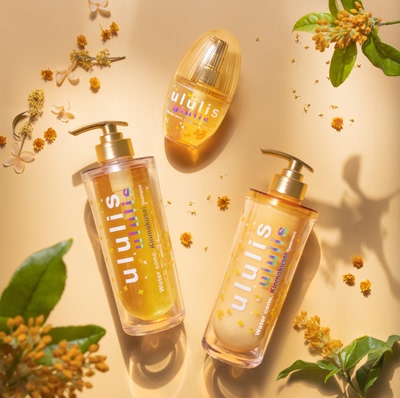 日本ULULIS金木犀洗发水护发素