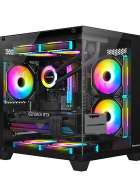 AMD锐龙R5500X3D网游大缓存吃鸡游戏海景房台式机高帧电竞DIY主机