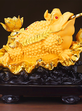 招财金蟾中式现代简约装饰摆件