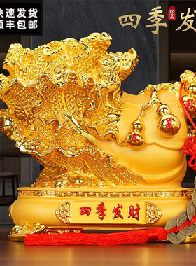 酒柜高档一对前台招财貔貅摆件
