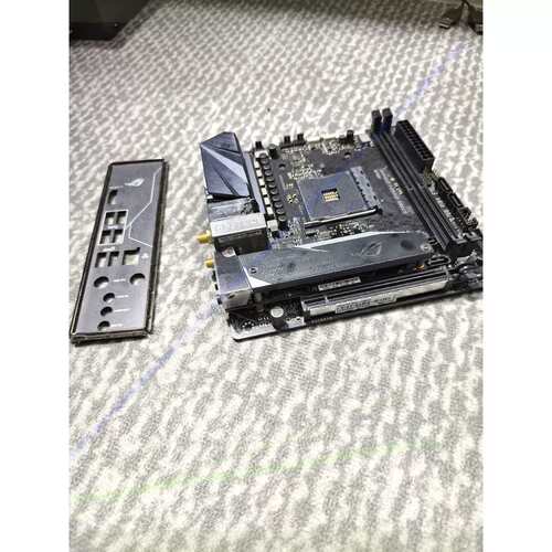 议价华硕rog b450itx主板支持锐龙1-5代cpu