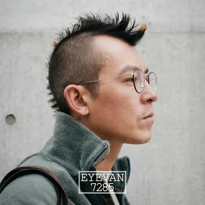 EYEVAN7285 717W 日本手工复古光学眼镜陈冠希Edison同款官方正品