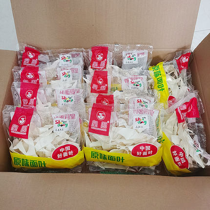易消化原味面片面叶袋装薄面片小包装面食营养早餐面食适合老人