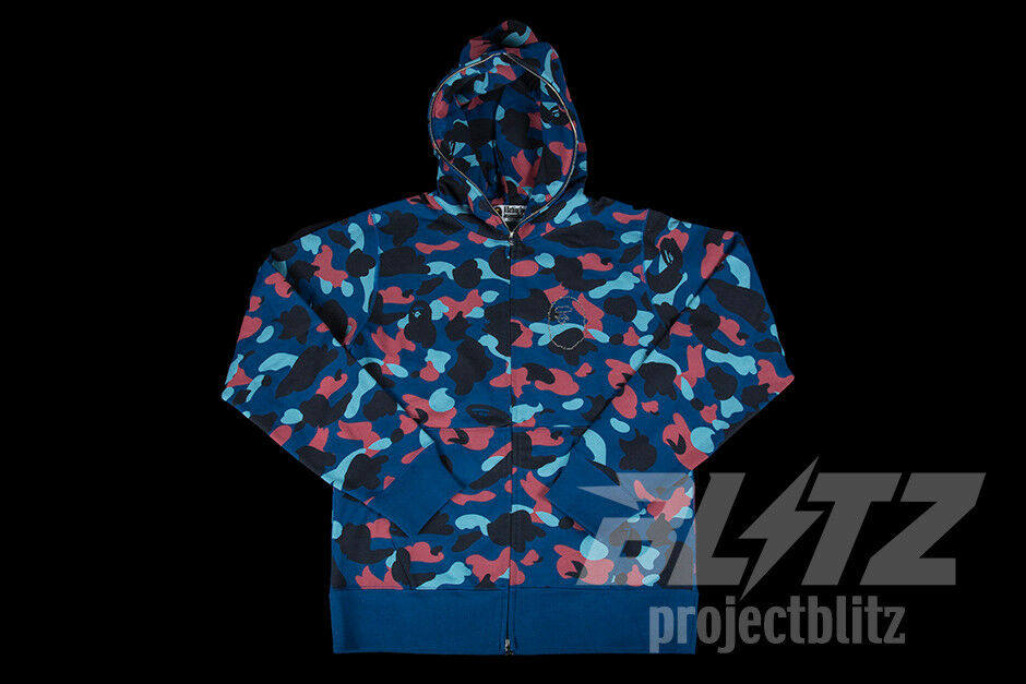 BAPE A BATHING APE SWARVOSKI全拉链连帽蓝色带帽男装卫衣|ruв категории Мужская одежда, свитер - от Buy2taobao.com для оказания профессиональной услуги покупки агента Taobao