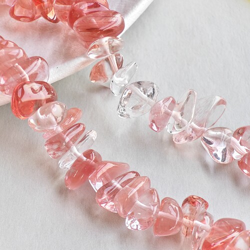 11*5mm西瓜晶碎石圆润净透