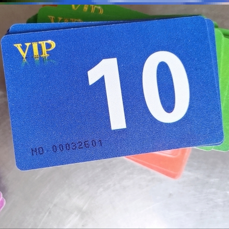 牌子筹码塑料卡数字牌打麻将用的卡片代金麻将片记分牌卡棋牌卡厚