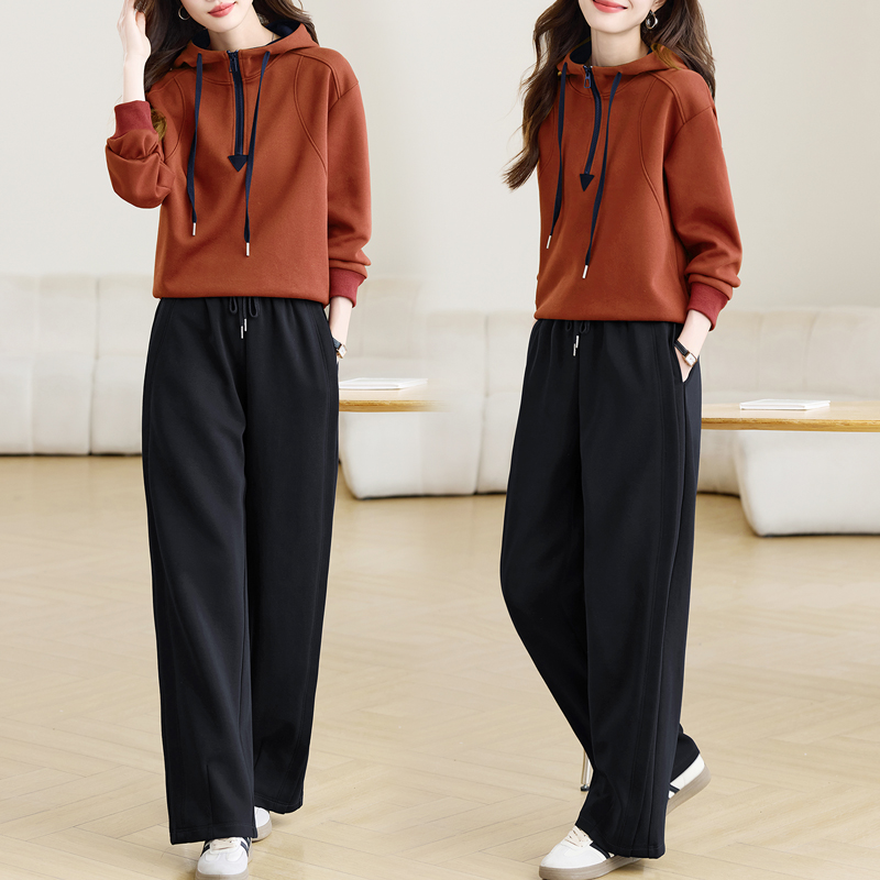 休闲运动服套装女时尚春款两件套