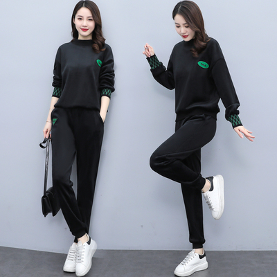 秋冬两件套金丝绒保暖有型2025