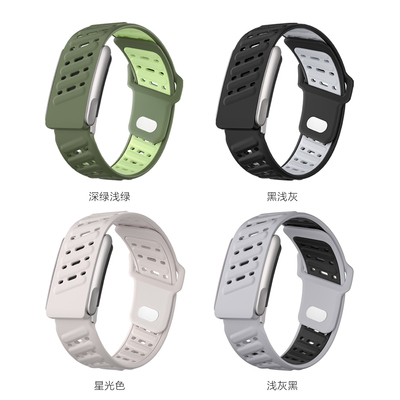 适用whhoop5.0硅胶表带原款透气