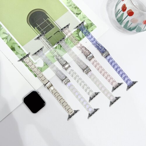 iwatch10手表带菱型钻纹闪耀轻薄