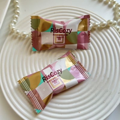 英国RisCozy瑞可滋特浓奶油夹心软糖哈密瓜味结婚喜糖办公室休闲