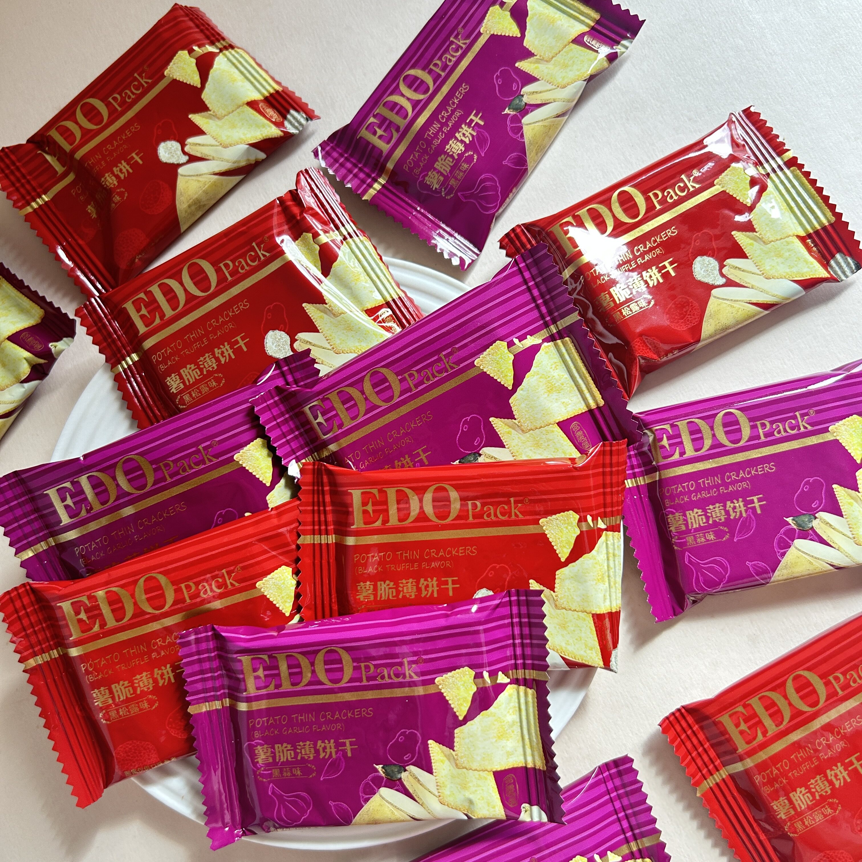 EDO pack薯脆薄饼干结婚喜糖