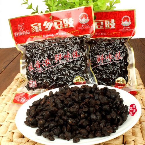 重庆特产农家自制原味永川豆豉