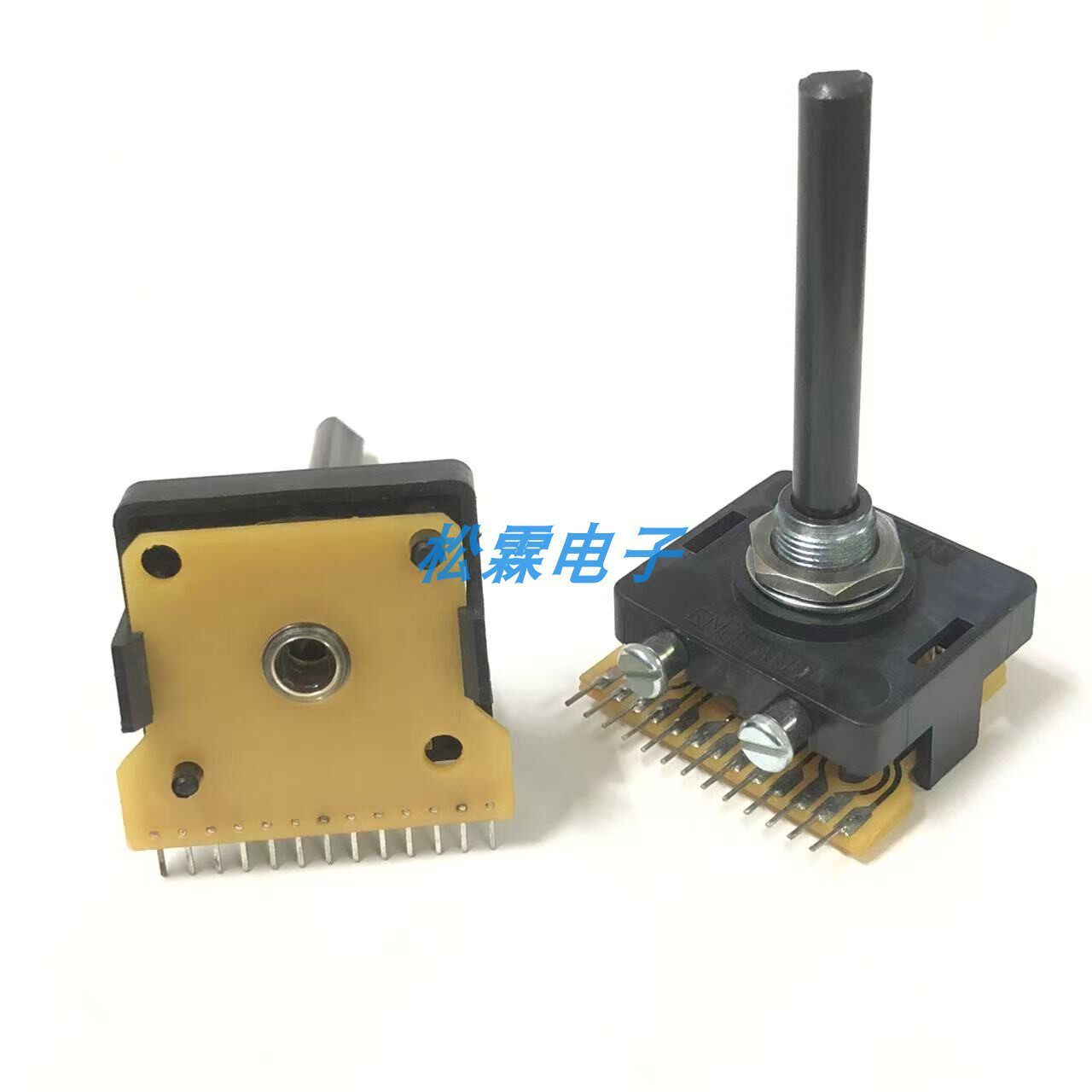 英国LORLIN单层可选择调节档位12档信号切换波段开关13脚柄长50mm