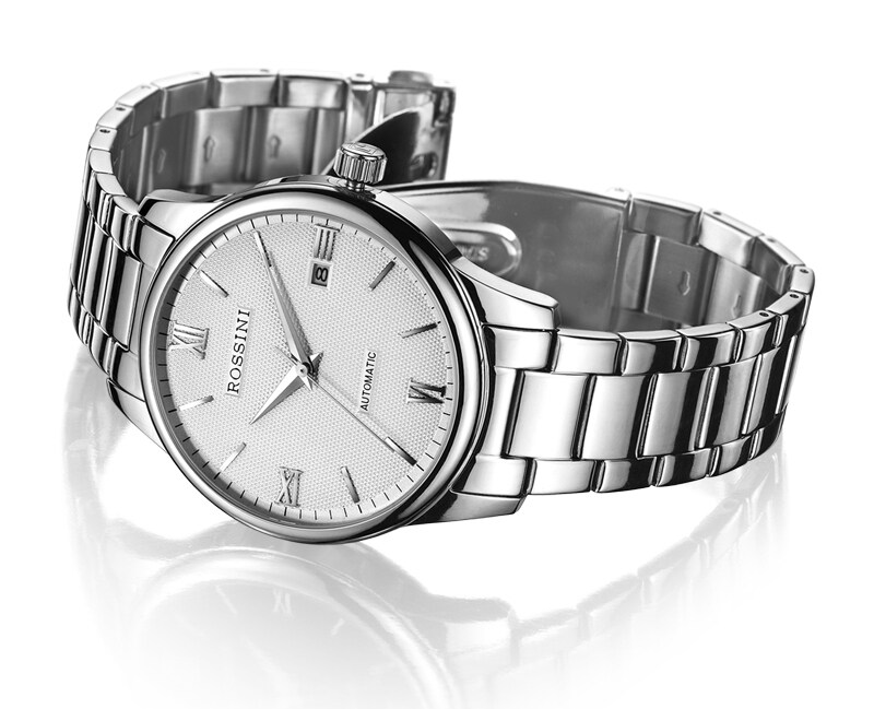 原厂发货罗西尼5507w01a日历防水特价自动机械情男表全国联保