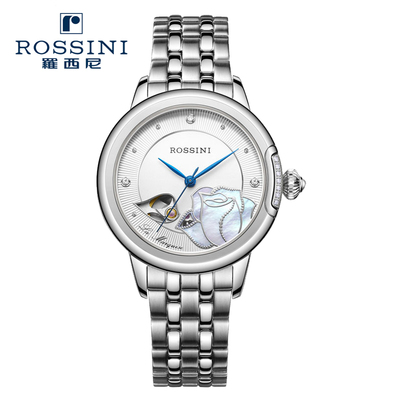 罗西尼表5748W01A奥黛莉系列手表自动机械女表原厂正品全国联保