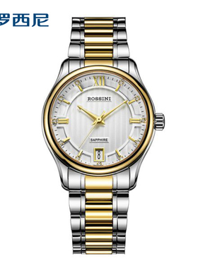 罗西尼表SR6602T01A公务系列手表日历防水女表全国联保