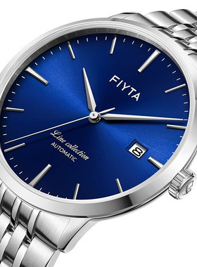 飞亚达风致系列GA801008.WLW简约自动机械背透男表专柜直发FIYTA
