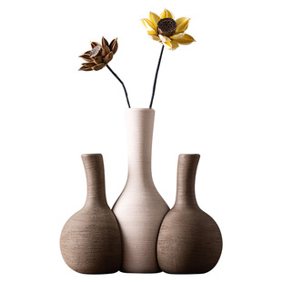 销新款 创意北欧花瓶摆件家具店软装 饰品样板房摆设手工制品新