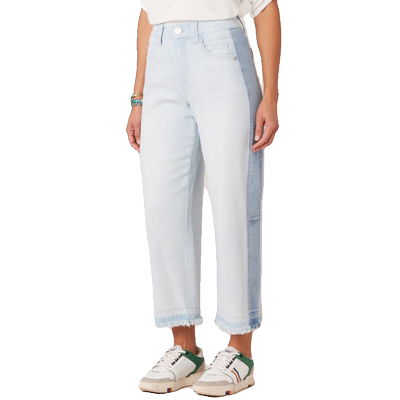 水洗直筒棉弹力夏季直筒九分裤