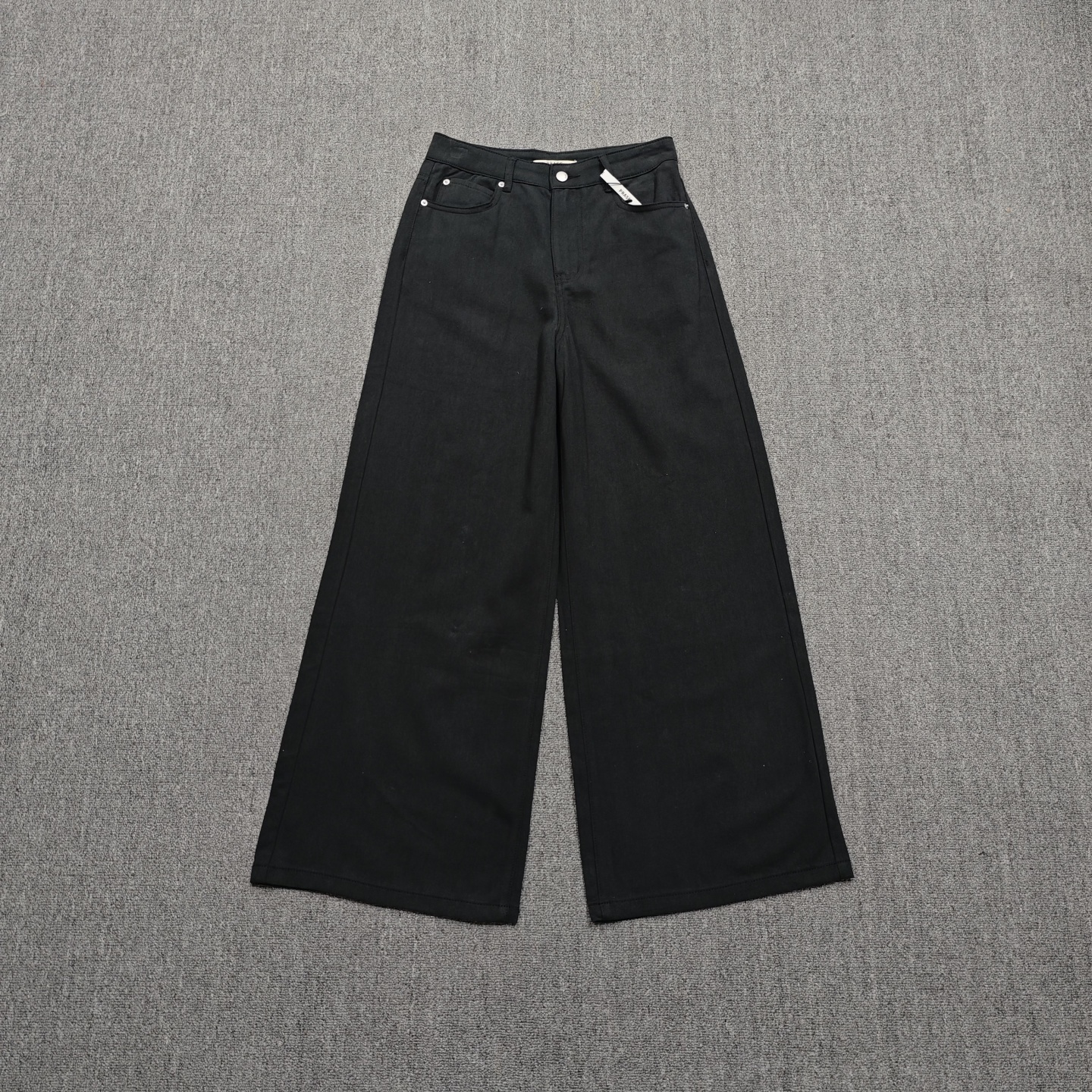 高腰休闲阔腿裤显瘦显腿长直筒裤