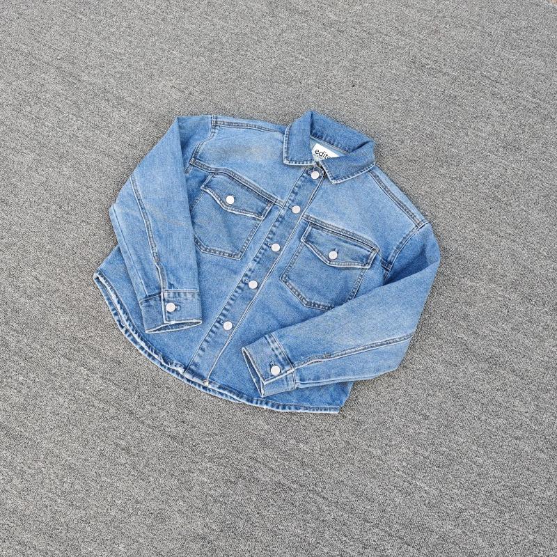 加绒秋冬休闲牛仔外套时尚百搭