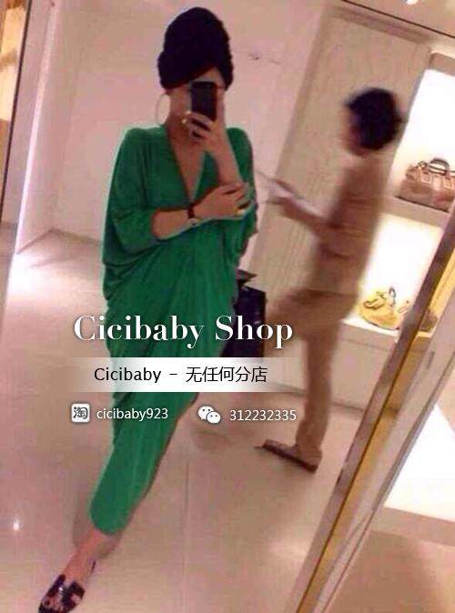 欧洲站 蛇蛇 左岸潇同款 性感深V连衣裙