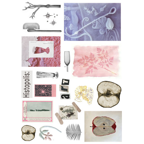 【未裁剪】复古拼图 手机背卡滴胶手帐素材贴纸A4和纸不干胶打印