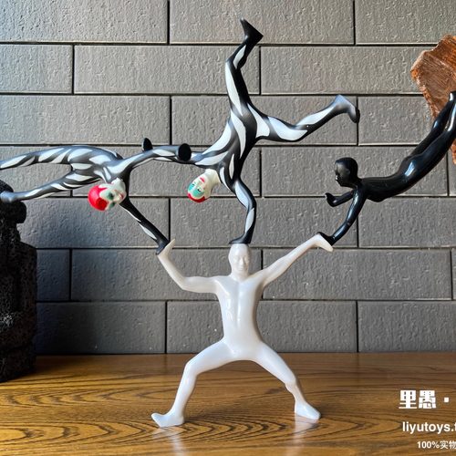 特别磁力杂技艺术公仔摆件玩具
