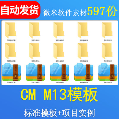 CMMI3项目管理规范软件能力成熟度集成模型3级标准模板整套文档，