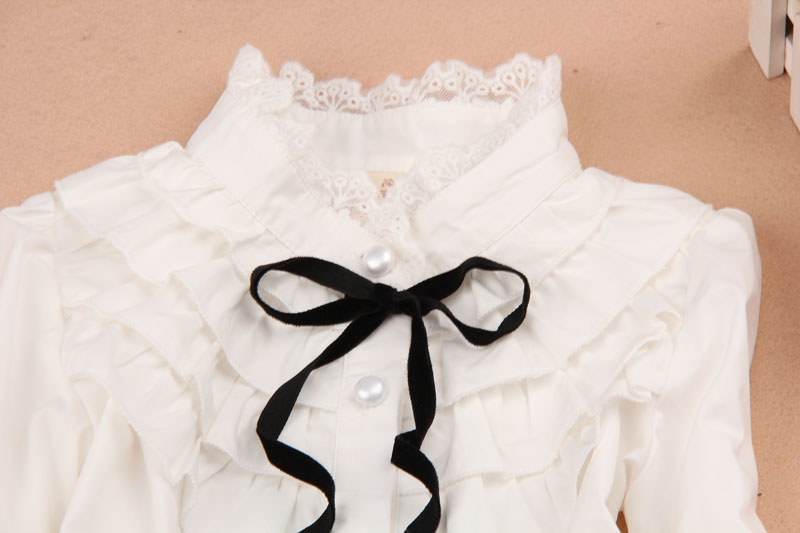 Chemise fille à manche longue - Ref 2084664 Image 3