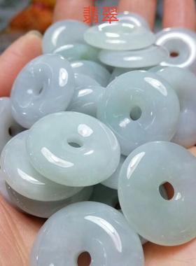 本命年翡翠玉石平安扣吊坠怀古玉钱玉扣玉坠男女款玉佩挂件礼物