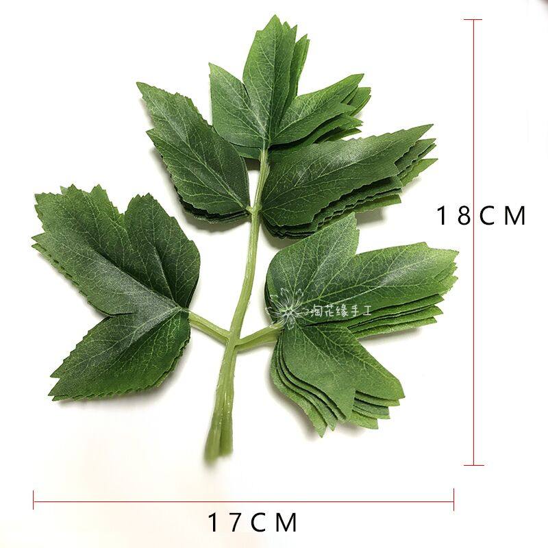 手工DIY材料牡丹叶丝网花丝带花牡丹叶子花托布叶丝印五片牡丹叶,鲜花速递/花卉仿真/绿植园艺,仿真绿植,淘宝优惠券,粉丝福利购,淘宝优惠卷