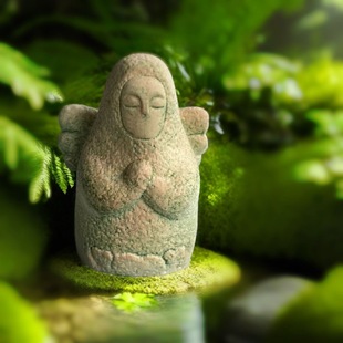 塞尔达传说周边海利亚女神石像小摆件海拉鲁女神心之容器雕像收藏