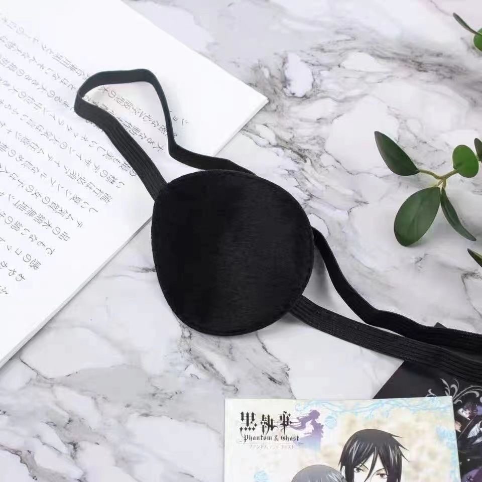 黑执事周边六花夏尔眼罩cos道具图片