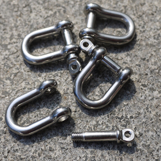 304不锈钢材质 U型扣 伞绳手链连接扣 锁扣 承重扣 U形扣 登山扣