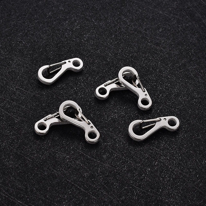 不锈钢SF迷你挂扣汽车钥匙扣配件