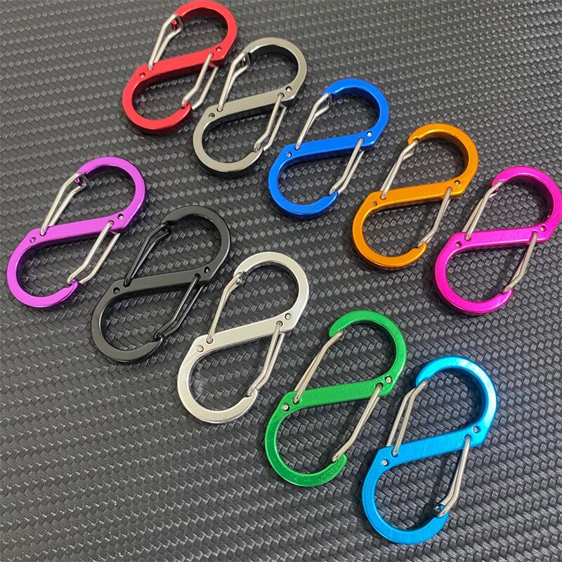 铝合金双向8字扣挂钩S形登山扣