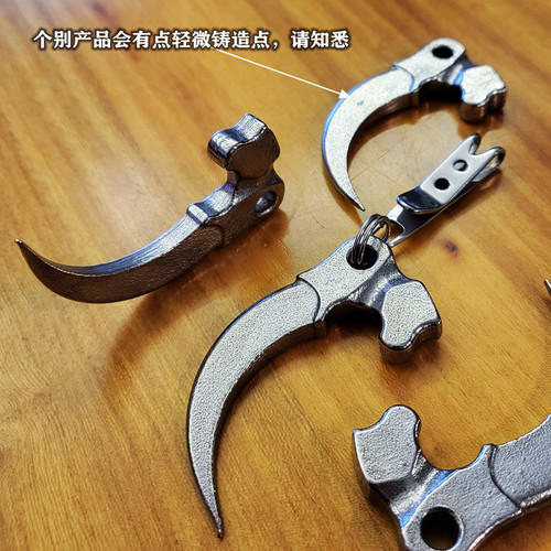 虎爪牙把玩挂饰项链原创设计