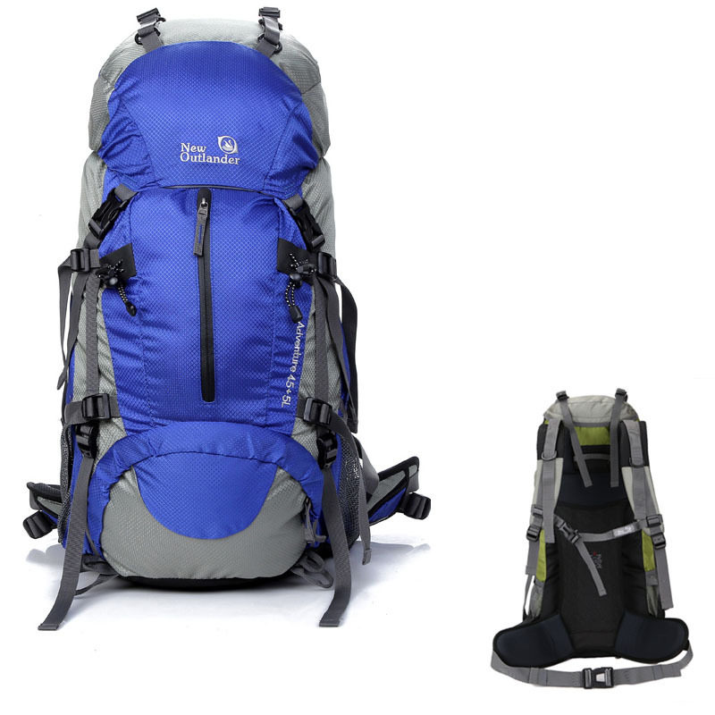 Outlander 50L多功能户外登山包旅行尼龙防水徒步包运动背包包邮
