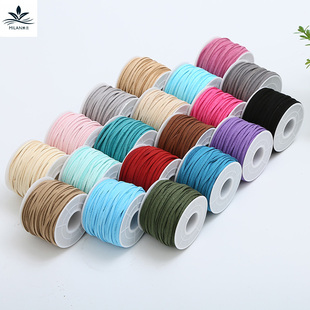 米兰花艺丝带缎带鲜花礼品包装材料diy装饰蝴蝶结韩国皮绒绳绑带