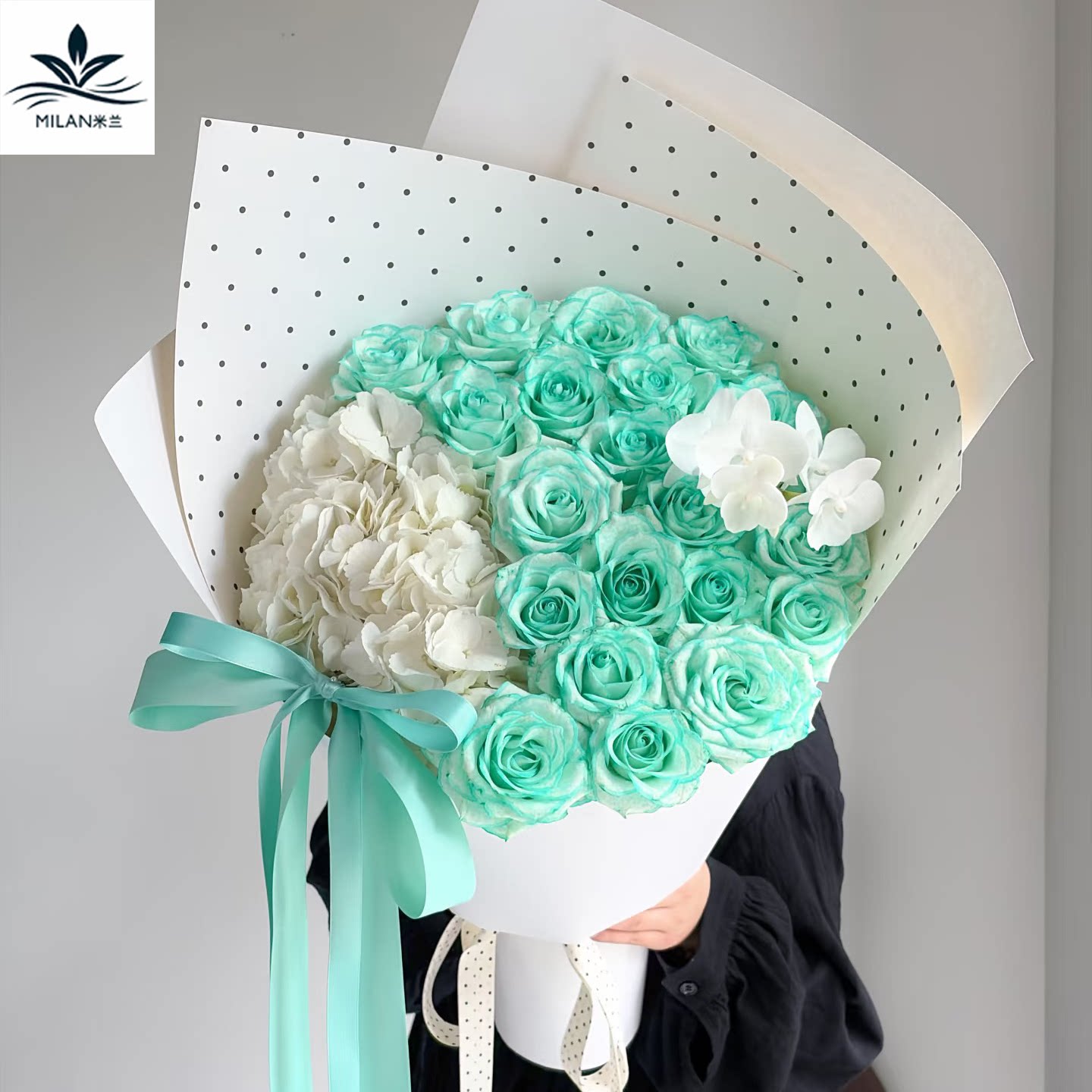 薄荷绿彩色鲜切花染色剂 吸色剂玫瑰郁金香培养液染料工具diy材料