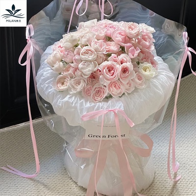 38克加厚珠光雪梨纸花束内衬手揉纸鲜花包装纸蛋糕烘焙奶油包花纸