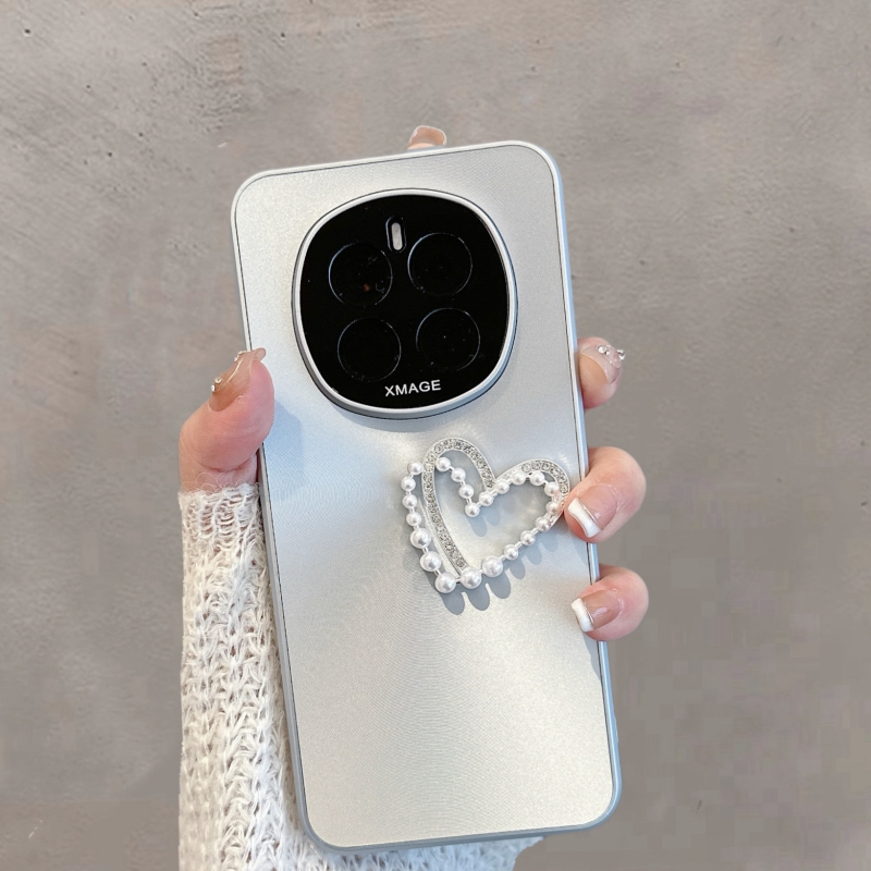 适用于华为荣耀magic7手机壳maigc7pro新款ptp一an00极光ptpan10魔术七简约立体爱心女款全包防摔手链保护套