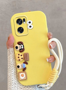 适用于opporeno7壳0pp0reno7se卡通opopreno7pro5g可爱pfjm10新款opreno75g创意opporeon7全包防摔软壳女