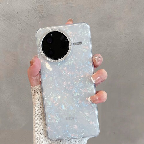 适用于红米k80手机壳透明redmik80pro保护套新款小米24117RK2CC网红ins风red米k8o简约80k女全包防摔por/kpro